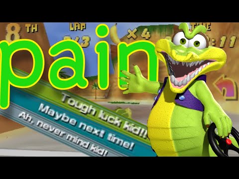 Diddy Kong Racing's Krunch -- Designing For Frustration