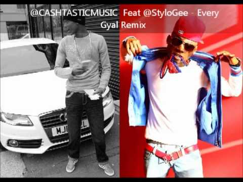 Cashtastic Feat Stylo Gee - Every Gyal Official Remix.flv