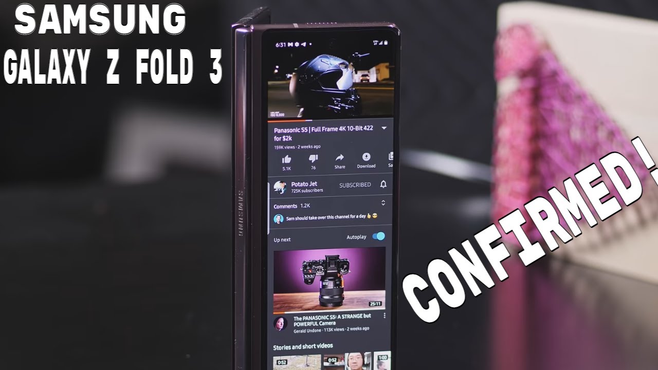 Samsung Galaxy Z Fold3 - Release Date, Price, and Specs Huge Improvement.