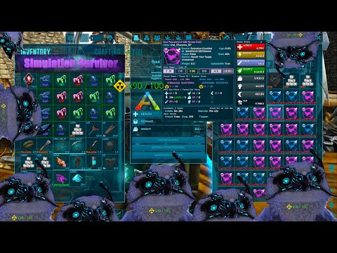 How to get 100 Mutations from 1 baby S+ ini Editing - Ark Survival Evolved ( Moded Only )