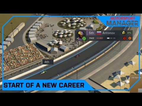 Drawyah plays Motorsport Manager - Start of a new Career!｜Episode 1