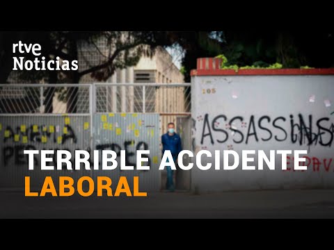 TERRIBLE WORK ACCIDENT claims the life of a young man in a BARCELONA FACTORY