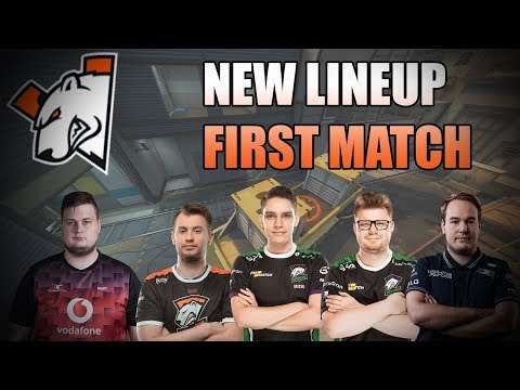 CS:GO - VIRTUS.PRO: FIRST MATCH WITH NEW LINEUP 2019 [HD]