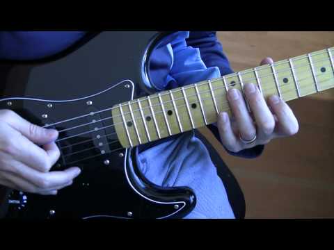 Part A9:  Bad (U2 Guitar Tutorial / Lesson) - Main Riff