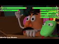 Toy Story 1995 Dog Chase With Healthbars
