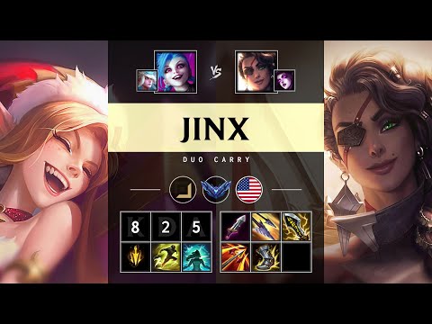 Jinx ADC vs Samira - NA Diamond Patch 25.17