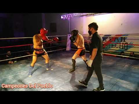 🥊Facundo Bruzzese Vs Damián Ballador - KICK BOXING - AMATEUR - Campeones Del Pueblo