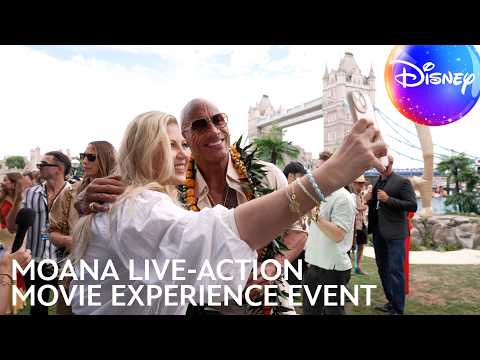 Louise Pentland Interviews the Moana Cast & Crew at the Moana Experience in London