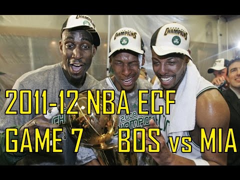 2012 NBA ECF | Boston Celtics vs Miami Heats | GAME 7 Best Play | Last Game of GAP+Rondo