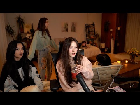 MIYOUNG PRANKS FUSLIE & VALKYRAE AFTER HAUNTED HOUSE