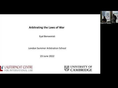 Arbitrating the Laws of War