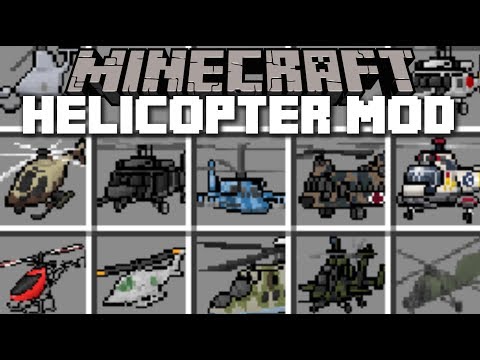 MC Naveed - Minecraft - Minecraft HELICOPTER MOD / FLY WITH VILLAGERS AND FIGHT THE ZOMBIE PIGMAN!! Minecraft