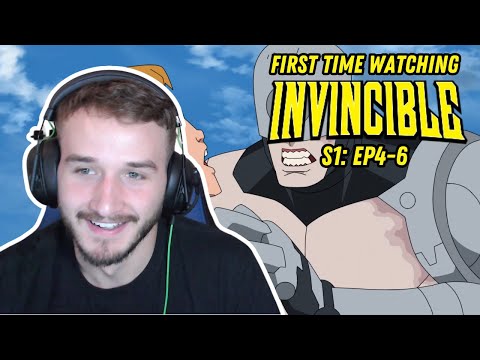 WATCHING *INVINCIBLE* FOR THE FIRST TIME! | (S1:EP4-6)