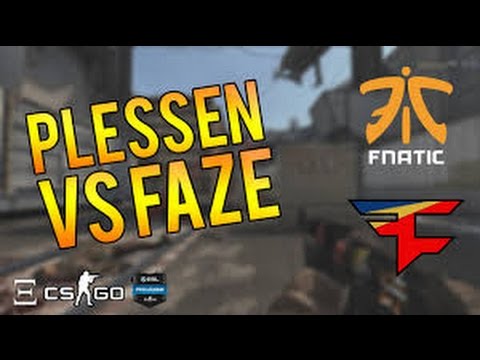 CSGO PlesseN vs FaZe   Sick 1v4 clutch   ESL Pro League