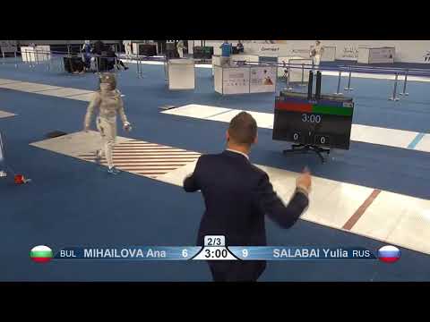 Cairo Worlds 2021 CWS - L16 - Mihailova BUL v Salabai RUS