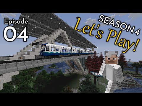 An Intersection of Biomes - Minecraft Transit Railway Let's Play S4E4
