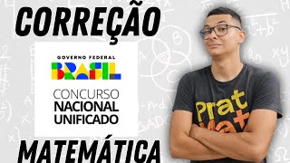 CORREÇÃO MATEMÁTICA CNU BLOCO 8-GABARITO