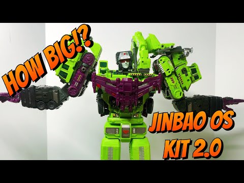 Jinbao upgrade kit | size comparison.