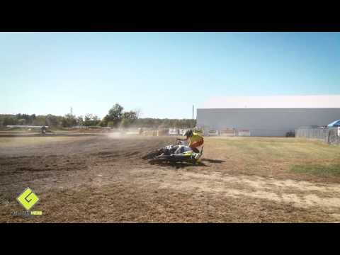 Holzhauers 250A Moto 2: Logan Sanders Pulls Travis Eck's Bike Off Him