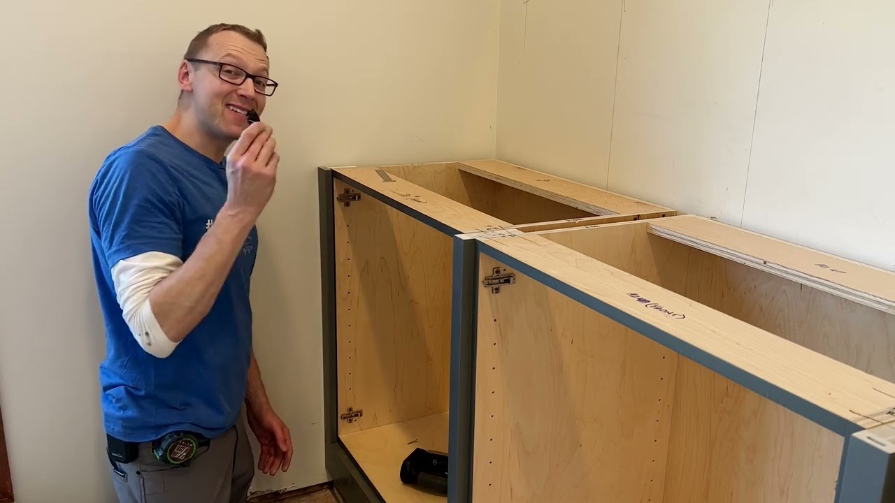 How To Install Cabinet Face Frames | Lamello P System