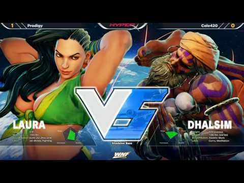 WNF 2.2 SFV - Prodigy (Laura) vs AfroCole (Guile, Dhalsim)