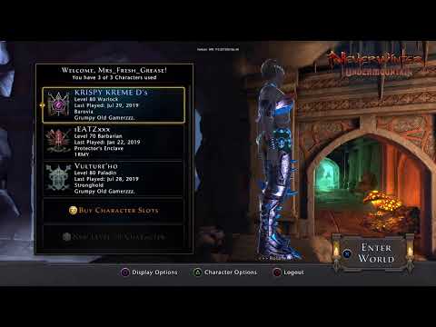 Neverwinter PS4 Warlock Woman