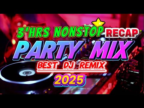 DJ Mix 2025 | #18 3HR'S Nonstop Best of Club Party Affair Mashup Disco Remix Songs by DJJesstony