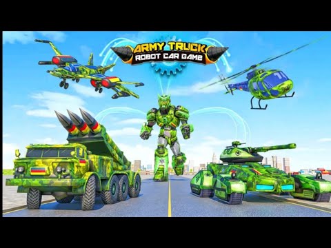Army Truck Robot Car Multi Transform - Android Gameplay