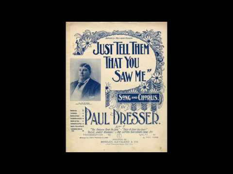 Just Tell Them That You Saw Me (1895)