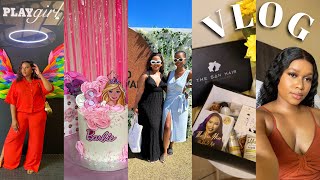 VLOG : THE SAN HAIR UNBOXING, ATTENDING EVENTS, BIRTHDAY CELEBRATIONS & MORE | ONA OLIPHANT