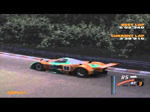 Enthusia Professional Racing: 787b Nurburg Lap (6:02.340)