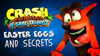 Crash Bandicoot N. Sane Trilogy - All Easter Eggs and Secrets