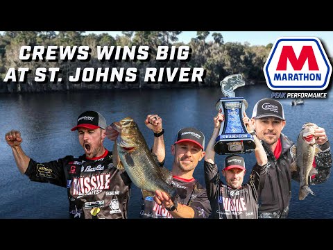 John Crews' major win at the St. Johns River (2022 Bassmaster Elite)