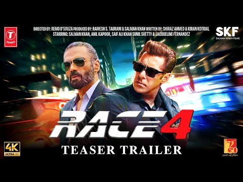 RACE 4 - Trailer | Salman Khan | Sunil Shetty | Saif Ali K | Jacqueline F