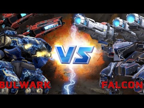 FALCON vs BULWARK | Which Is The Ultimate Brawler? - High Powered | War Robots