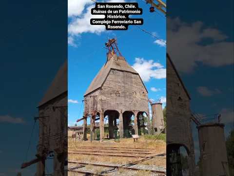 Complejo Ferroviario San Rosendo, Región del Biobío, Chile.