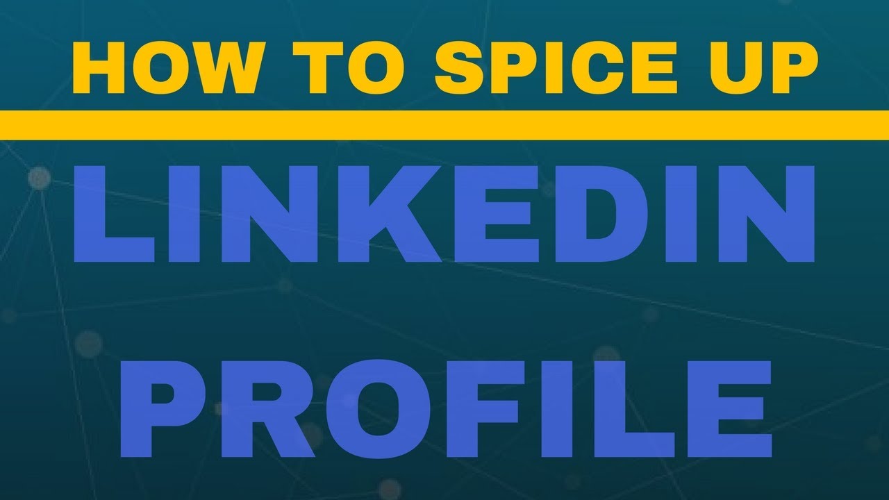 How to Customize Your Linkedin Background Image