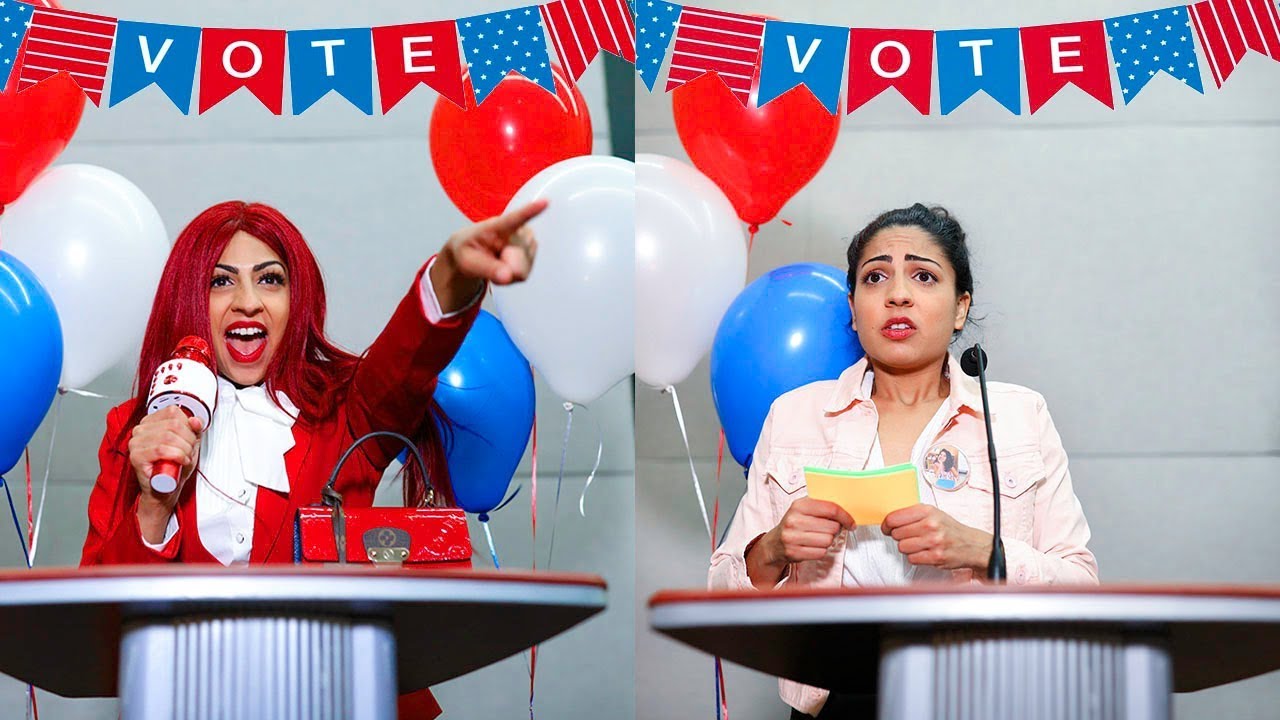 HIGH SCHOOL PRESIDENTIAL ELECTIONS *Popular Girl vs Unpopular Girl*