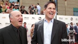 Mark Cuban & Kevin O'Leary: Billboard Music Awards Red Carpet 2014