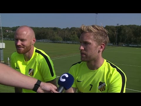 Bästa kompisarna återförenade i Häcken - möt Farnerud och Lindgren - TV4 Sport