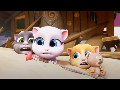 Talking Tom Shorts - Don't Step in the Sand! | WildBrain Toons | Cartoons for Kids