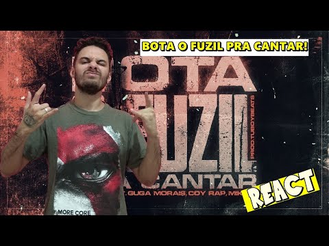 REACT - PapaMike - Bota o Fuzil pra Cantar - Feat. Guga Morais, Coy Rap, Mike 01,  (Prod.TuboyBeats)