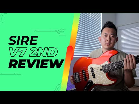 Exploring The Sire V7 2nd Gen Jazz Bass Tone With Peter Lee - Review And Demo