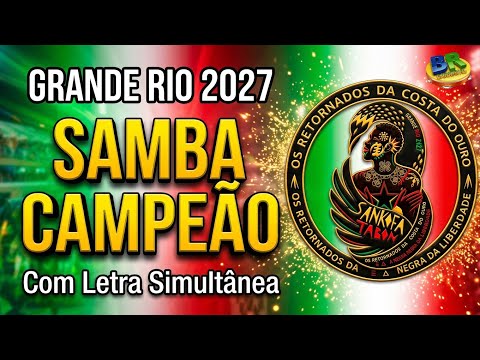 Ouça o samba da Grande Rio escolhido para embalar o Carnaval 2027