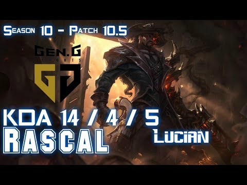 Gen Rascal LUCIAN vs JAX Top - Patch 10.4 KR Ranked