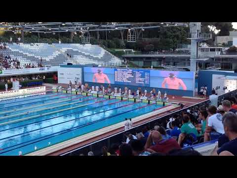Sette Colli 2018 - Finale A 100 farfalla uomini con Chad Le Clos e il record di Federico Burdisso!