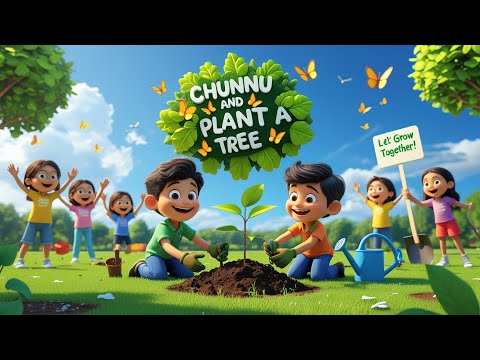 Chunnu and Munnu Plant a Tree | Nature Song for Kids | Learn About Trees & Caring for the Earth