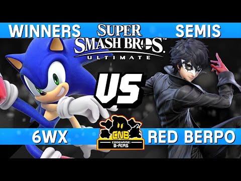 Smash Ultimate Tournament Winners Semis - 6WX (Sonic) vs red berpo (Joker) - CNB 205