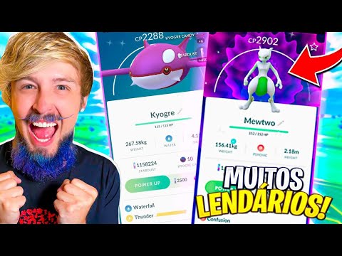 CAPTUREI MUITOS LENDÁRIOS e SHINYS em UM SÓ DIA em ORLANDO! Pokémon Go