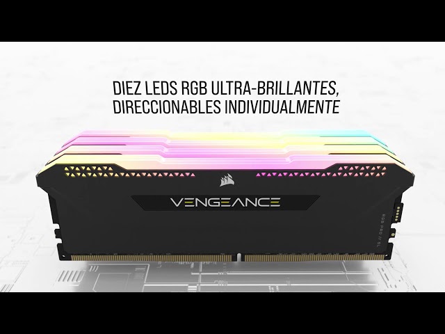 Corsair Vengeance RGB Pro SL DDR4 3600 PC4-28800 16GB 2x8GB CL18 video